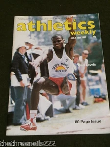 ATHLETICS WEEKLY - JULY 16 1983 - 80 PAGE ISSUE - Picture 1 of 1