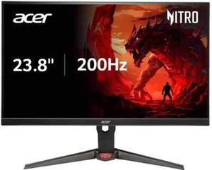 New! Acer – Nitro XV240Y 23.8" FHD 200Hz 0.5ms FreeSync IPS Gaming Monitor - Picture 1 of 4