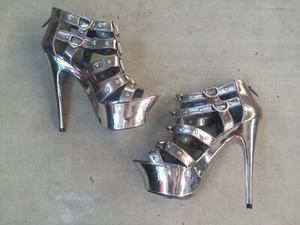 AWESOME 4" HEEL WOMENS SEXY STILETTOS - Picture 1 of 4