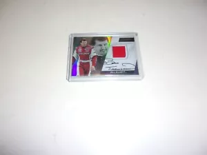 BILL ELLIOTT 17 PANINI ABSOLUTE RACE USED FIRESUIT AUTO RELIC 41/49 SIGNED CARD - Picture 1 of 2