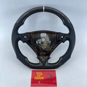 Carbon Fiber Steering Wheel Fit Porsche Cayenne GTS 955 957 958 Turbo S 2003+ - Picture 1 of 9