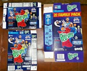 OBSOLETE 11 Boxes ONLY LeBron SPACE JAM Fruit Roll Ups JUMBO +10 Regular Boxes - Bild 1 von 6