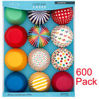  600 Cupcake Cases 12 Designs - 50 Of Each Quality Bun Cases