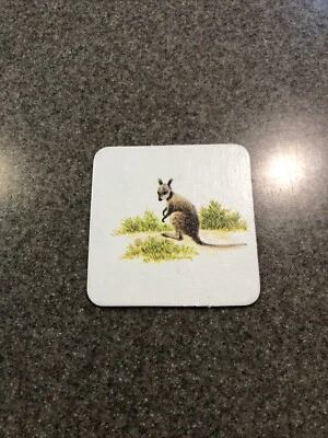 Vtg 1980 Milton Bradley Animal Families Memory Replacement Kangaroo Rue Baby - Image 1 of 2