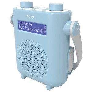 Radio de ducha DAB + DAB Bluetooth FM portátil impermeable - AZATOM azul perla (R) - Imagen 1 de 9