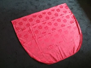 Red Christmas Tablecloth 8x5, Floral Holly Poinsettia Rectangular Table Cloth - Picture 1 of 4