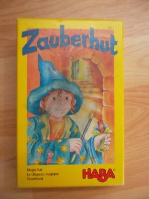  HABA 4457 Zauberhut  Lern Spiel Spaß Reise/ Mitnahmespiele 5 J+,sehr guterhalte - Bild 1 von 2