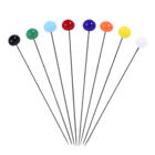 200 Pcs Glass Head for Sewing Pins Bead Needle