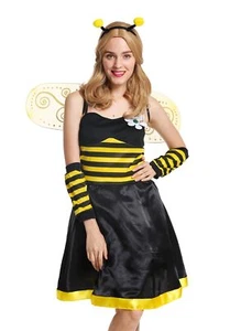 Kostüm Damen Damenkostüm Frauen Flotte Biene Bienchen Wespe Hummel Gr M/L W-0057 - Bild 1 von 6