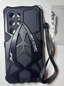 Samsung Galaxy S24 Custodia protettiva a tutto tondo ultra metallo Rosdster 360° - Foto 1 di 5
