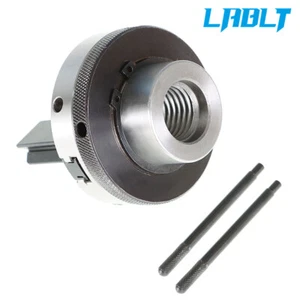 LABLT 3.25 inch 2-Jaw Pen Drilling Lathe Chuck Set with 1" × 8TPI Direct Thread - Picture 1 of 10