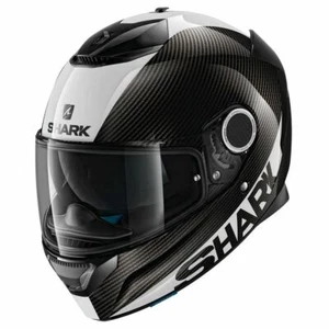 Casco moto Shark Spartan carbon skin white taglia L - Imagen 1 de 2