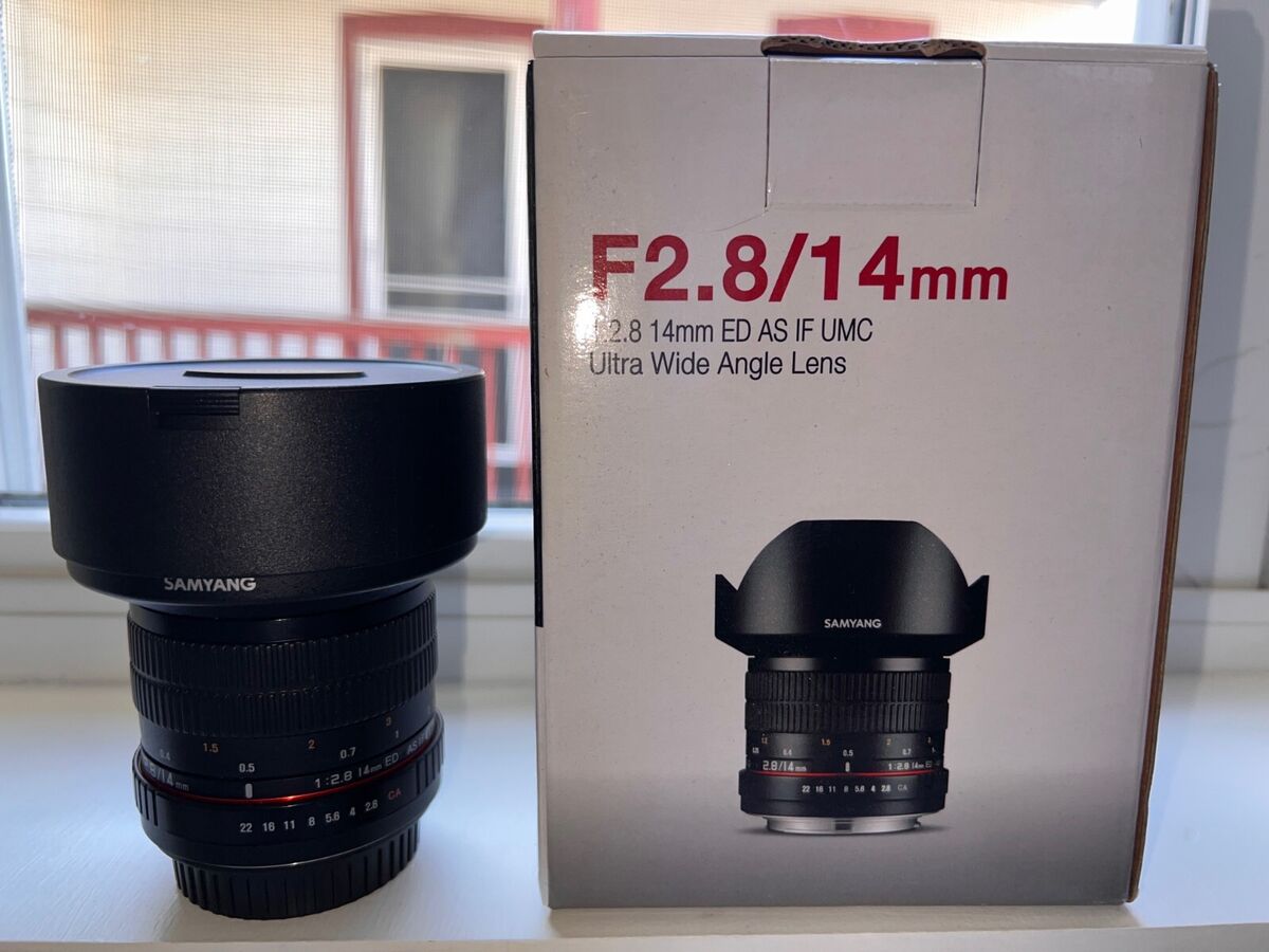 Samyang Camera Lenses for Canon 14mm Focal for sale | eBay Samyang Camera Lenses for Canon 14mm Focal for sale | eBay