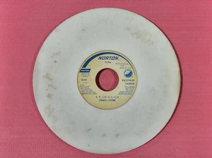 NORTON 38A60-J5VBE Mola 8" x 1/4" x 1-1/4" 3600 giri/min 60 grana abrasiva - Foto 1 di 4