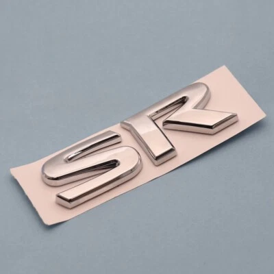 3D Raised SR Rear Tailgate Letter Emblem For ALTIMA Trunk Lid Badge Gloss Silver - Изображение 1 из 4