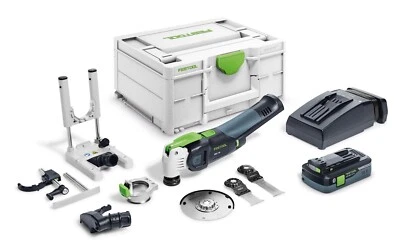 Festool OSC 18v Cordless Mutlitool 4.0ah Set 576594 - Image 1 of 3