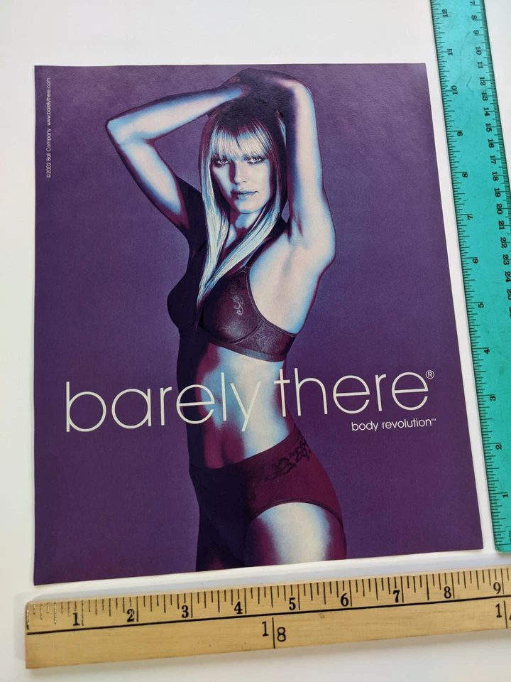 1-página Clip - Sujetador y bragas mujer axilas púrpura Bali apenas hay anuncio impreso Foto 1 de 1