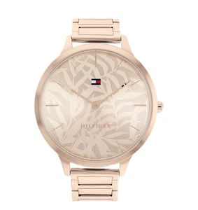 Tommy Hilfiger Mujer Reloj Oro Rosa Esfera Rosa Banda 40mm 1782497 Nuevo - Imagen 1 de 5