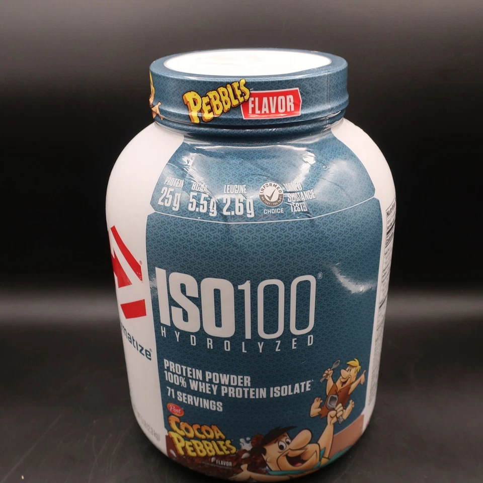 Dymatize Iso100 Hydrolyzed Protein Powder Cocoa Pebbles 5 Pound