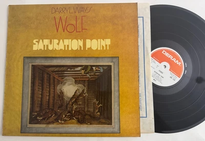 Darryl Way's Wolf LP "Saturation Point" UK Deram ~ 1973 ~ Prog Psych ~ NM Beauty - Image 1 of 4