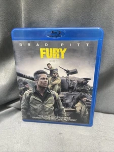 Fury Blu-ray Movie Brad Pitt World War II WWII Movie - Picture 1 of 11