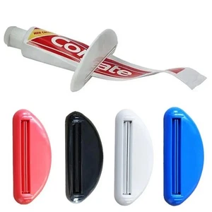 1 pieza tubo de pasta de dientes exprimidor clip dispensador manual abrazadera baño crema exprimir - Imagen 1 de 10