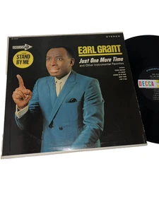 EARL GRANT "JUST ONE MORE TIME" featuring STAND BY ME 1964 DECCA RECORDS STEREO - Picture 1 of 5