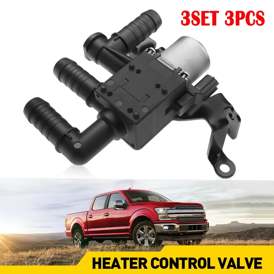 3X Válvula de calefacción para Ford F-150 2018-2020 V8 5,0 L aspiración natural DG1Z-18495A Foto 1 de 4