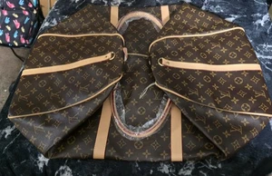 Vintage Louis Vuitton Monogram Duffle Bag W Removable Long Strap & Dust Cover - Picture 1 of 22