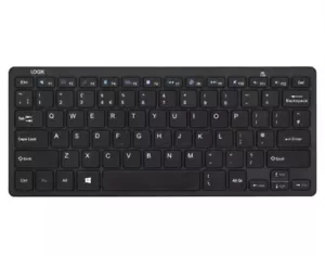 LOGIK - Teclado multimedia inalámbrico de 2,4 GHz (LCMMKB23) - Imagen 1 de 2