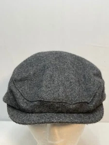 Dockers Newsboy hat cap small medium 8" newsie cabbie wool gray - Picture 1 of 6