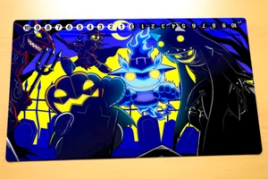 No.3395# Digimon CCG Personalizada Alfombra de Juego Sistermon Negro Pumpmon Witchmon Ghostmon - Imagen 1 de 2