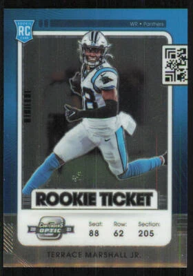 2021 Panini Contenders Optic #91 Terrace Marshall Jr. RC - Image 1 of 2