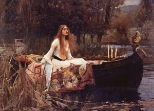 Eurographics The Lady of Shalott 1000 Piece Jigsaw Puzzle By J.W. Waterhouse - Picture 1 of 2