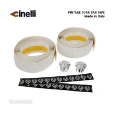 NOS VINTAGE Genuine Cinelli CORK Handlebar Tape : WHITE - Made in Italy!