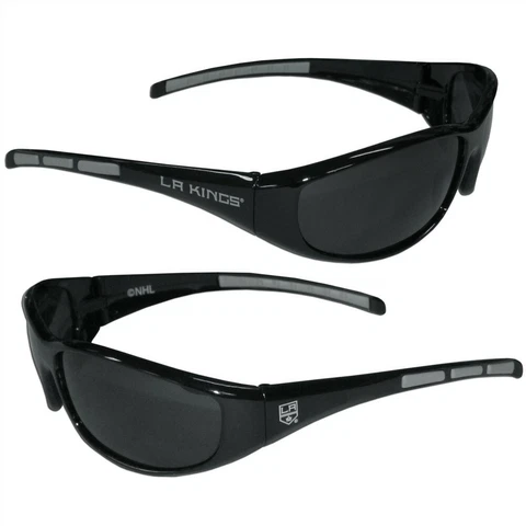 Los Angeles Kings Wrap Sunglasses Sports NHL Shades Hockey Glasses Fan Logo Team Cover