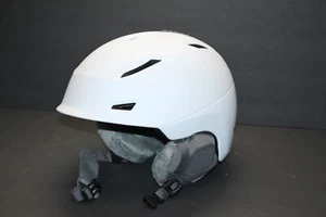 BLUE SKY MATTE WHITE SKI SNOW SNOWBOARD HELMET Sports ADULT L - Picture 1 of 4