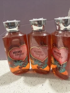 2x Gel de Ducha Bath & Body Works VELVET SUGAR 10 OZ Karité y Vit E - Imagen 1 de 6