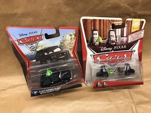 Disney PIXAR Cars 2 Alexander Hugo + Marcelo & Marco 1:55 Mattel NOWE - Zdjęcie 1 z 2