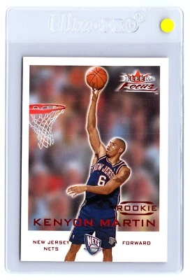 2000-01 Fleer Tradition Rookie #231 Kenyon Martin/1999 NUEVA CAMISETA NETS Foto 1 de 2