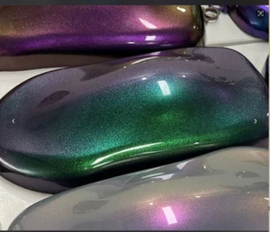 Chameleon Green Purple Fairing Kit +Tank Cover For Kawasaki Ninja 250R 2008-2012 - Picture 1 of 2