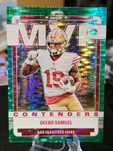 2022 Panini Contenders Optic Football MVP Green #MVP-19 Deebo Samuel #08/30 🔥 - Picture 1 of 7