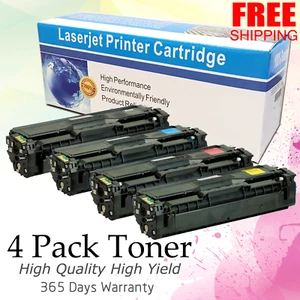 Set of 4 CLT-K504S 504 Toner Cartridges For Samsung SL-C1810W SL-C1860FW CLP-415 - Picture 1 of 1