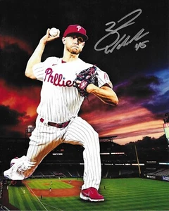 ZACK WHEELER handsigniertes signed 8x10 Baseball Foto Philadelphia Phillies COA - Bild 1 von 1