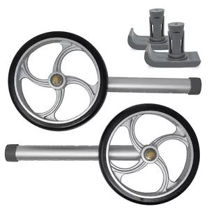 Top Glides Vortex Universal 7 Inch Walker Replacement Wheels Kit - LEGS & GLIDES - Picture 1 of 9