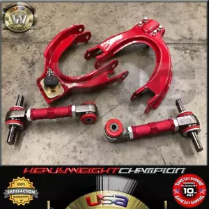 Pro Series Red EF Civic CRX / DA Integra Front Rear Upper Camber Control Arm - Picture 1 of 5