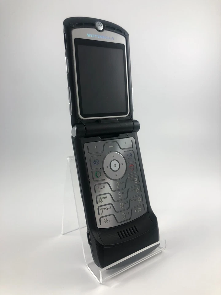 Motorola V3 schwarz TOP Zustand Simlockfrei voll funktionstüchtig Händler - Bild 1 von 3