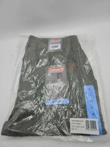 Coleman Shorts Men's Stretch Utility Size 32 Dusty Olive New - Picture 1 of 3