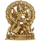 Goddess Devi Durga Maa Idol Brass Statue for Dussehra Puja Hindu Festival 12"