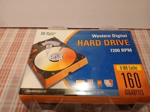 Western Digital 7200 RPM 8Mb Cache 160 Gig Hard Drive - Picture 1 of 4